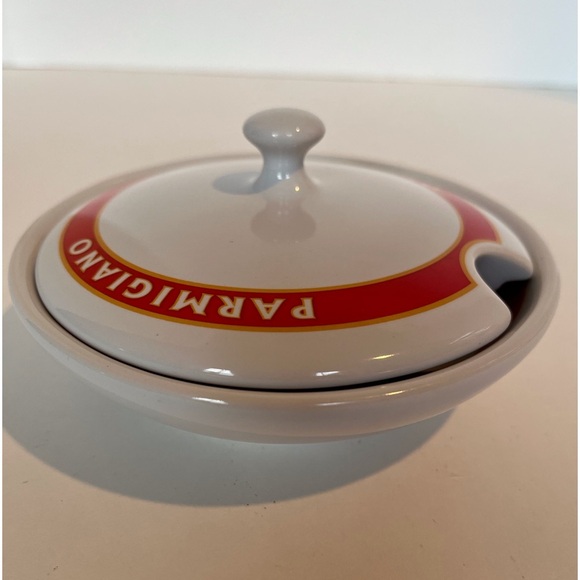 Pottery Barn Parmigiano Cheese Serving Bowl with Lid - Picture 8 of 8